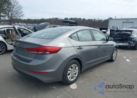 2018 Hyundai Elantra Se from USA, damaged, VIN 5NPD74LF2JH244466